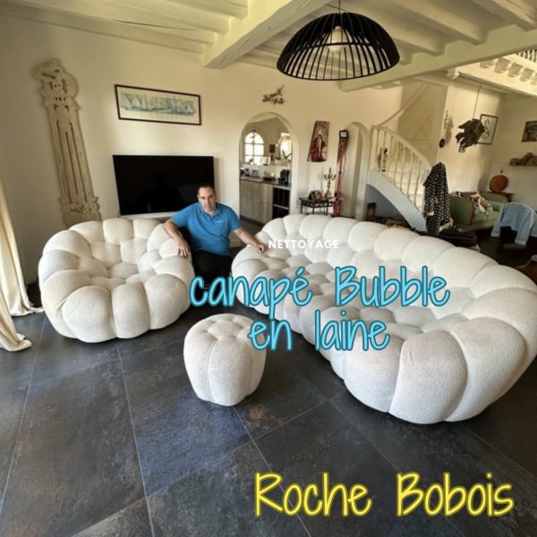 nettoyage canapé bubble a domicile