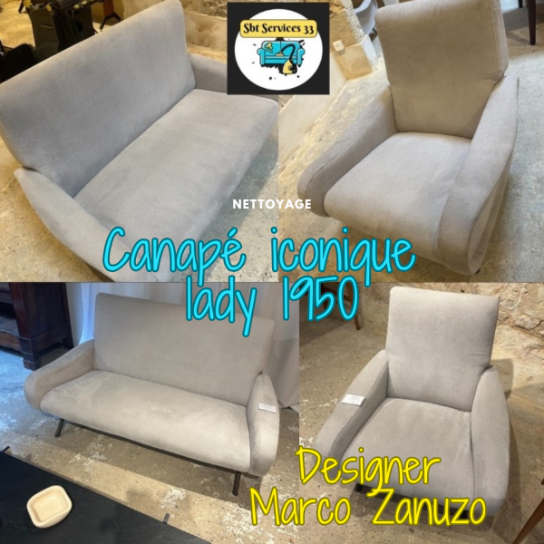 nettoyage canapé lady marco zanuso